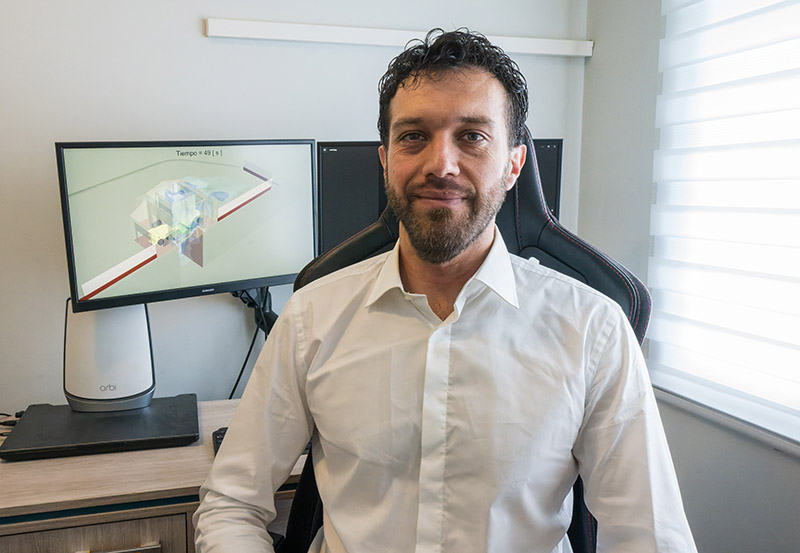 Jorge Rivera, Jefe de Proyectos de Syntec.