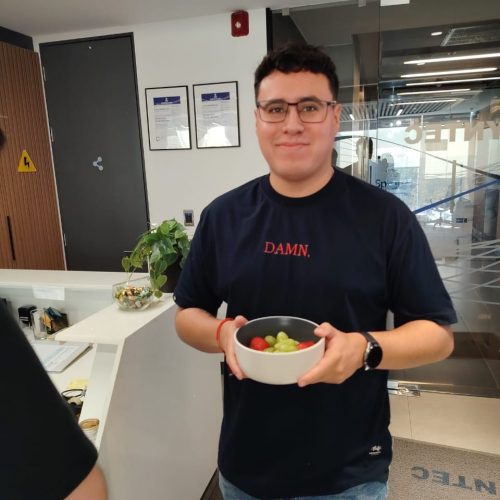 Actividad de fomento de la alimentación saludable en Syntec.