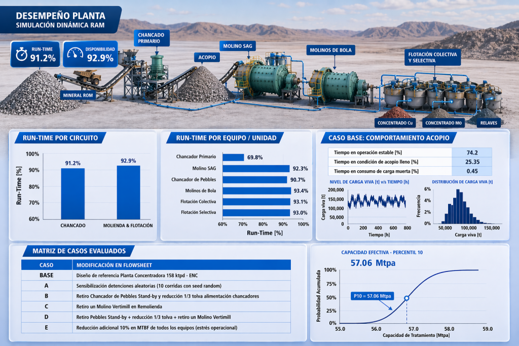 Dashboard proyectos Simulación Dinámica RAM